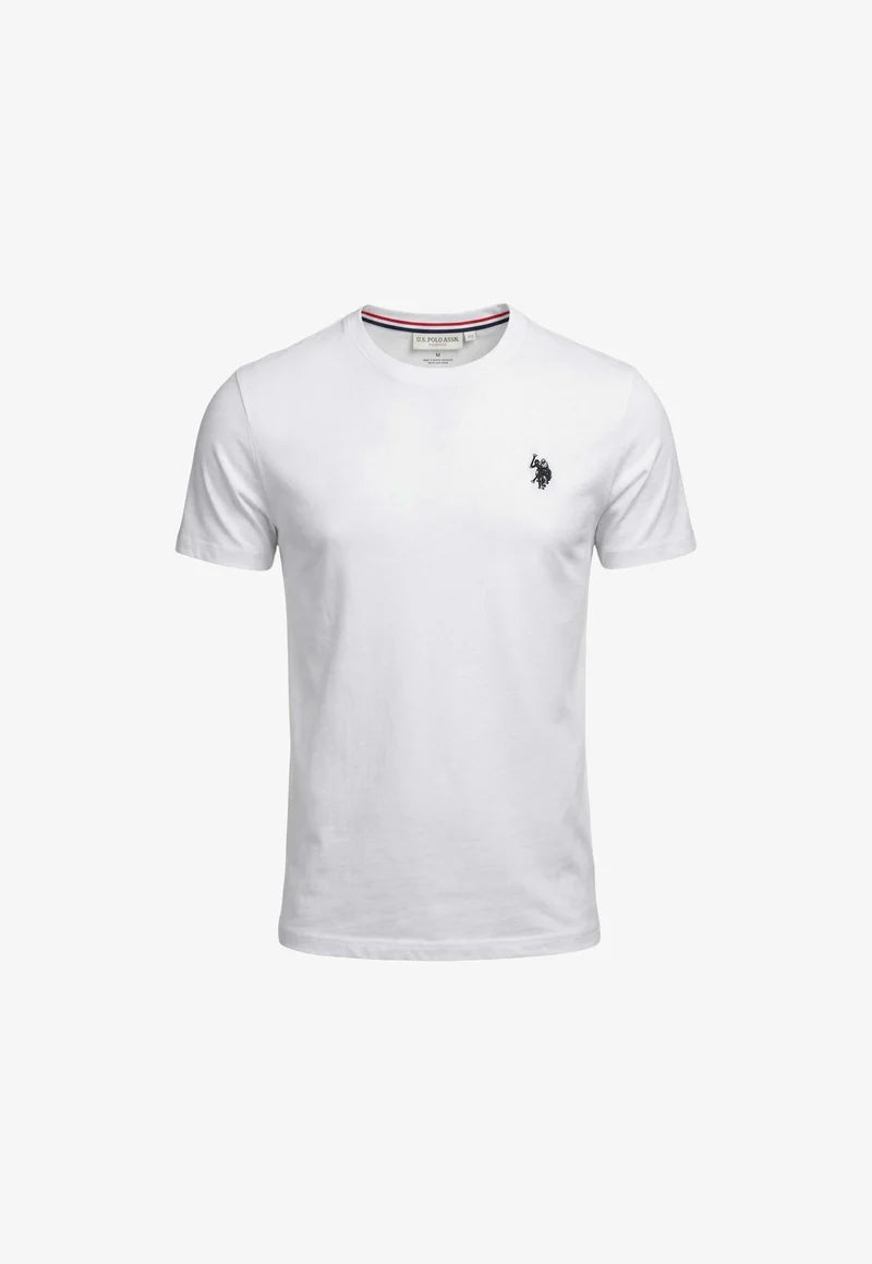 Set 3 T-shirt Uomo Us Polo Assn 100% Cotone Mezza Manica Girocollo