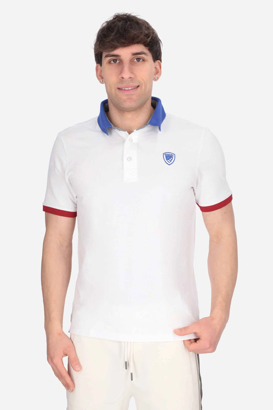 BLAUER POLO DABNEY 26SBLUT02304-007481 BIANCO 100