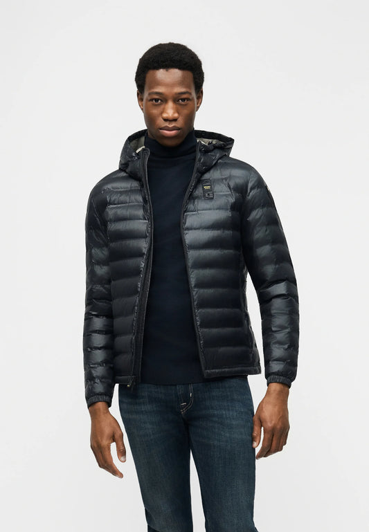 BLAUER PIUMINO CHARLES 100 GR 26SBLUC02179-007104 NERO 999