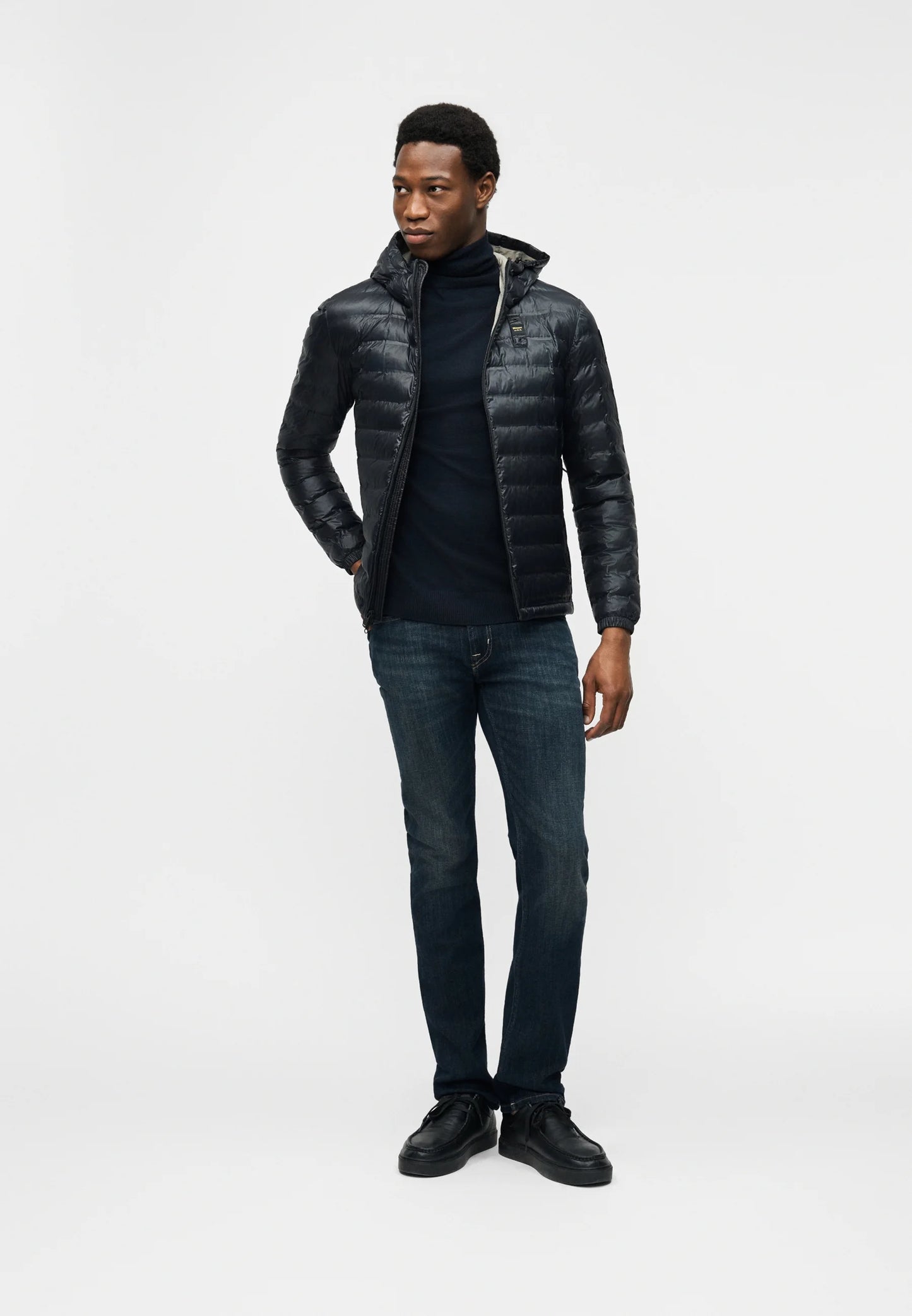 BLAUER PIUMINO CHARLES 100 GR 26SBLUC02179-007104 NERO 999