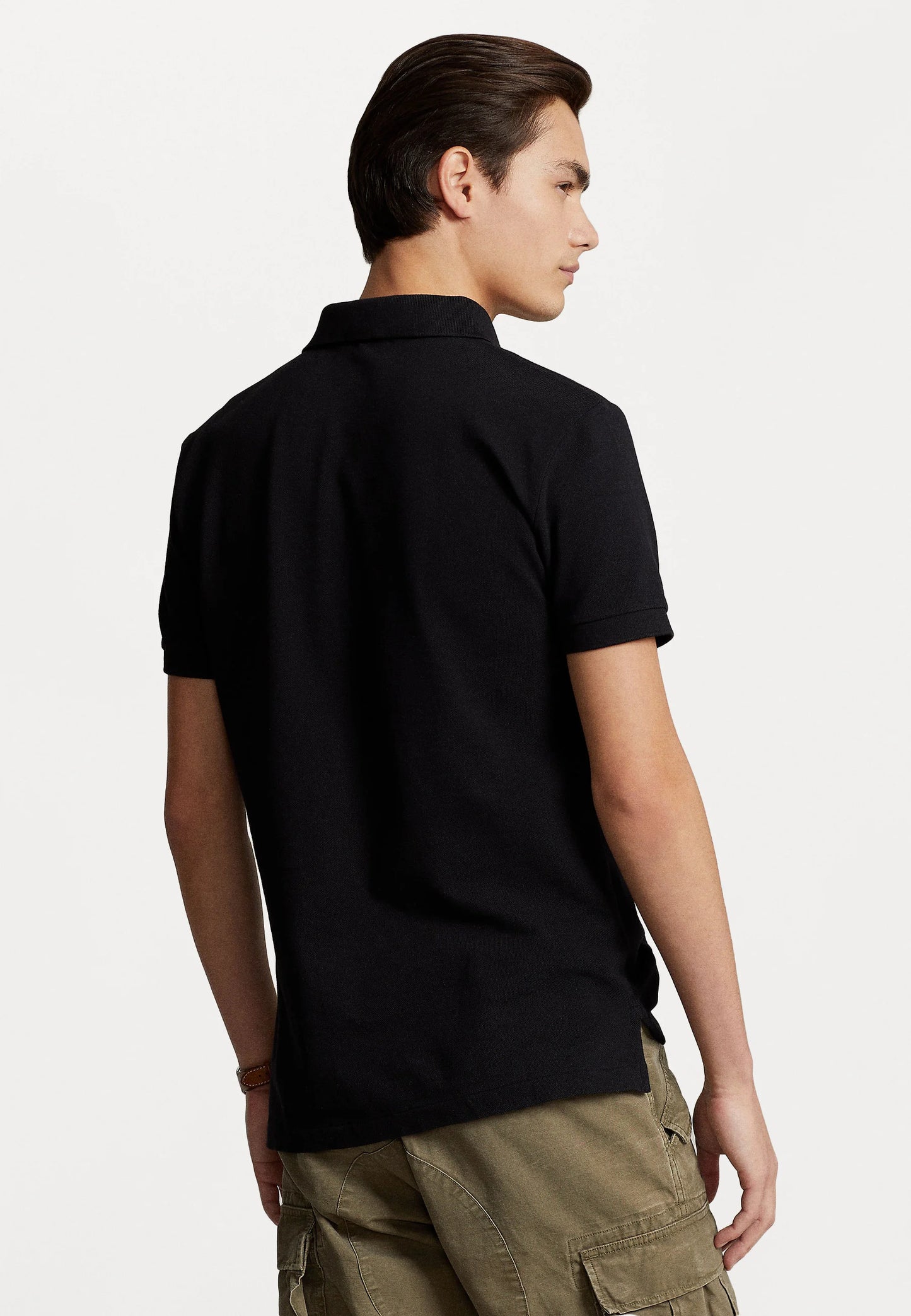 RALPH LAUREN POLO IN PIQUE' SLIM-FIT