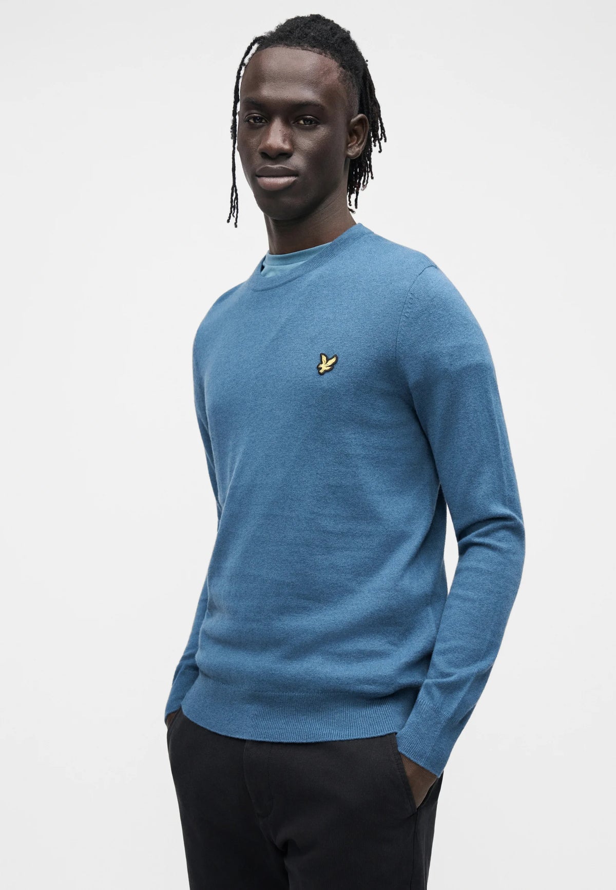 LYLE & SCOTT MAGLIONE GIROCOLLO LANA MERINO KN2110VC 602