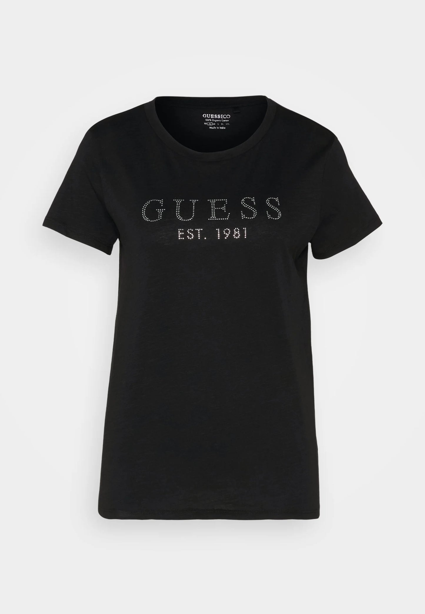 T-SHIRT GUESS DONNA 1981 CRYSTAL EASY TEE