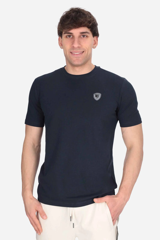 BLAUER T-SHIRT JAN 26SBLUH02065 006526 MEZZA MANICA BLU 888