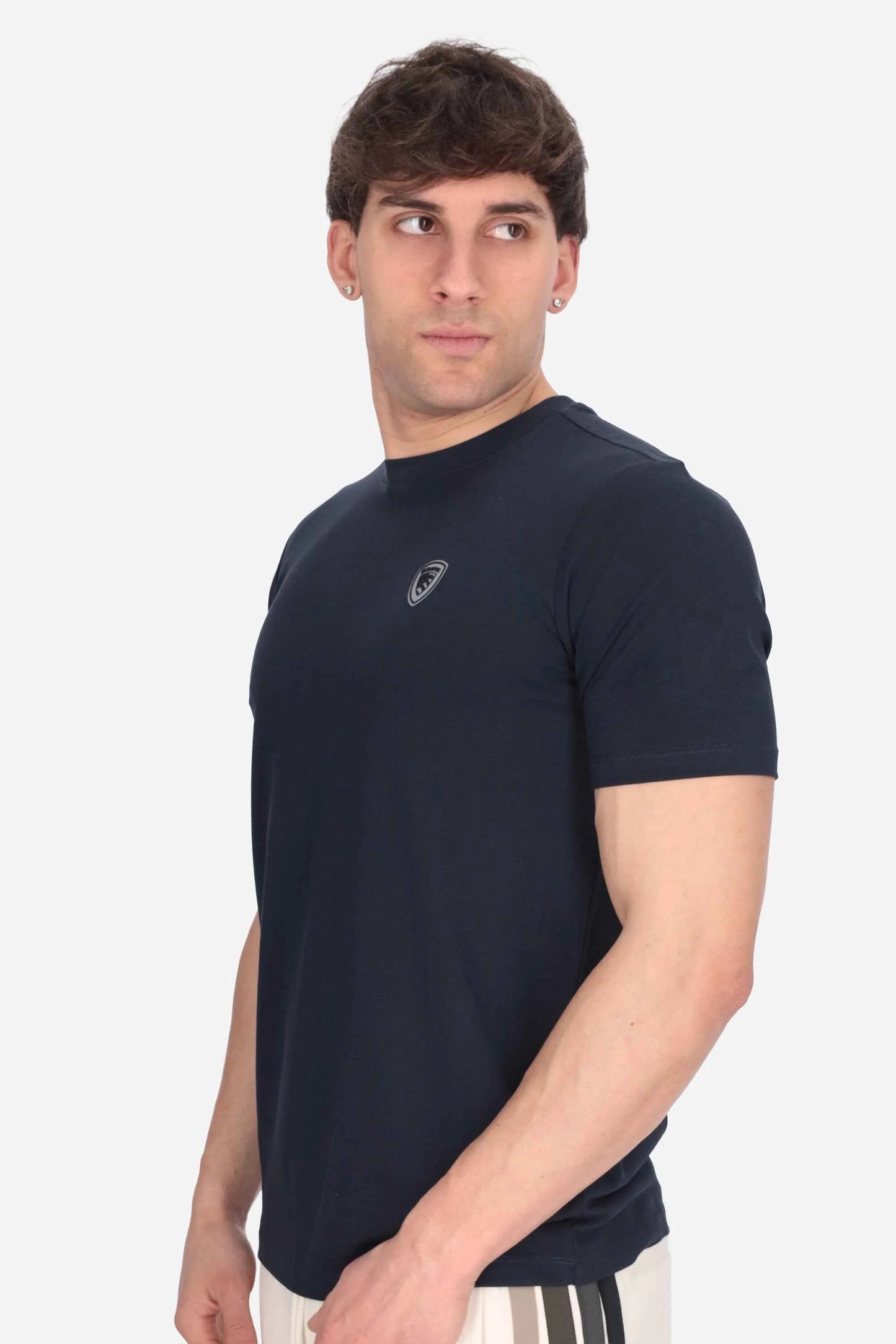 BLAUER T-SHIRT JAN 26SBLUH02065 006526 MEZZA MANICA BLU 888