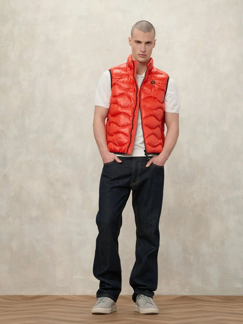 BLAUER SMANICATO AD ONDE DANNY 26SBLUX02184-005958 ROSSO