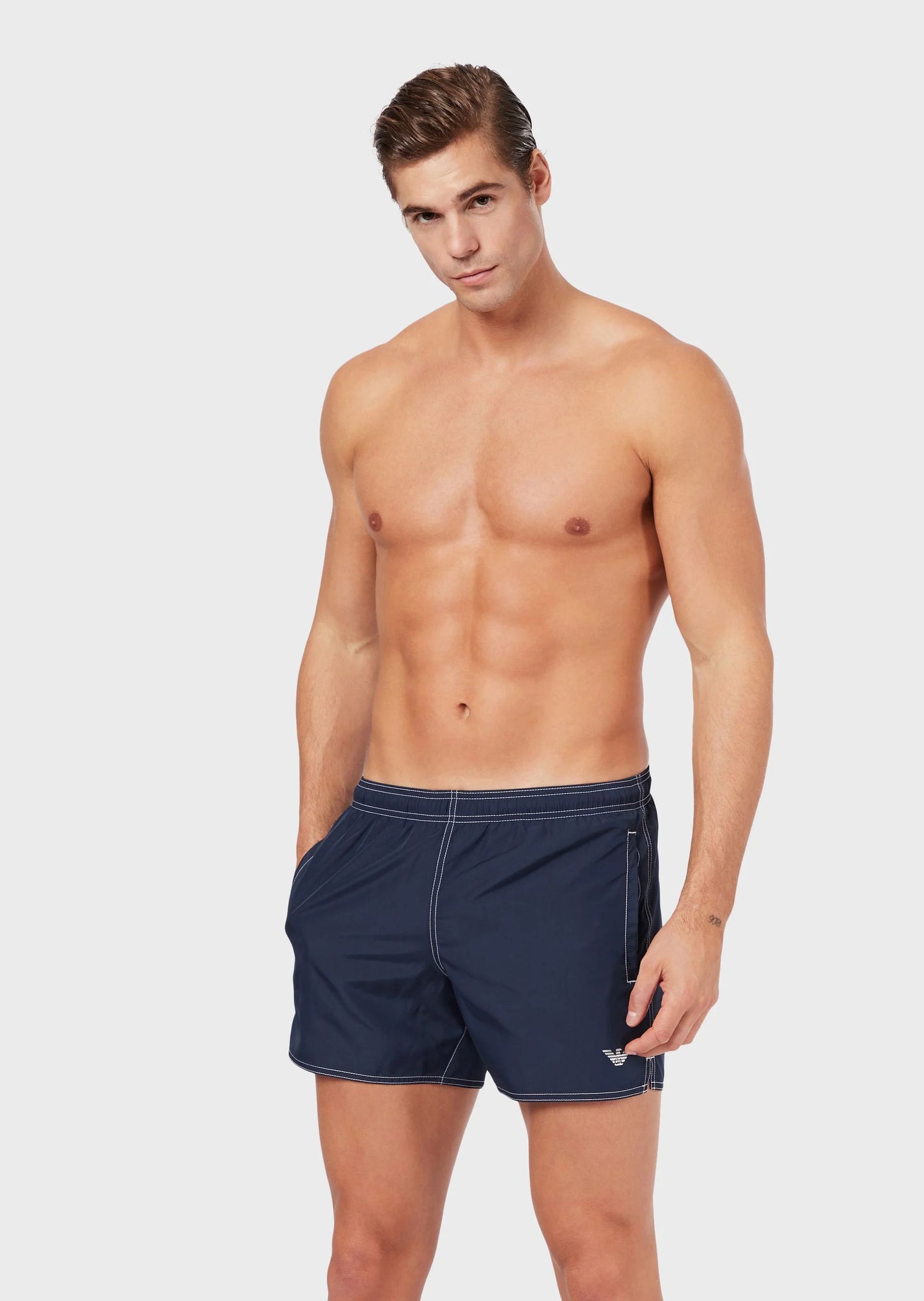 COSTUME EMPORIO ARMANI BOXER BLU