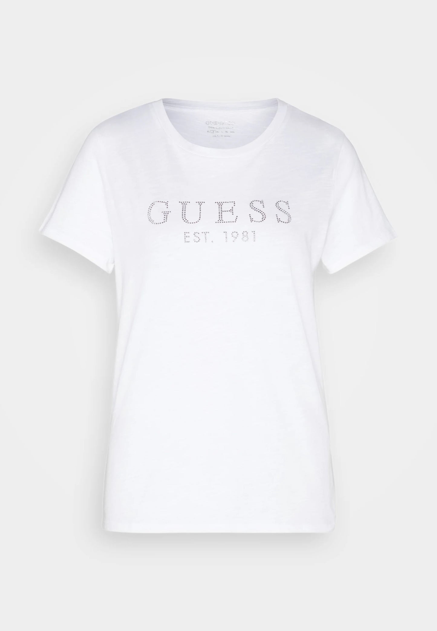 T-SHIRT GUESS DONNA 1981 CRYSTAL EASY TEE