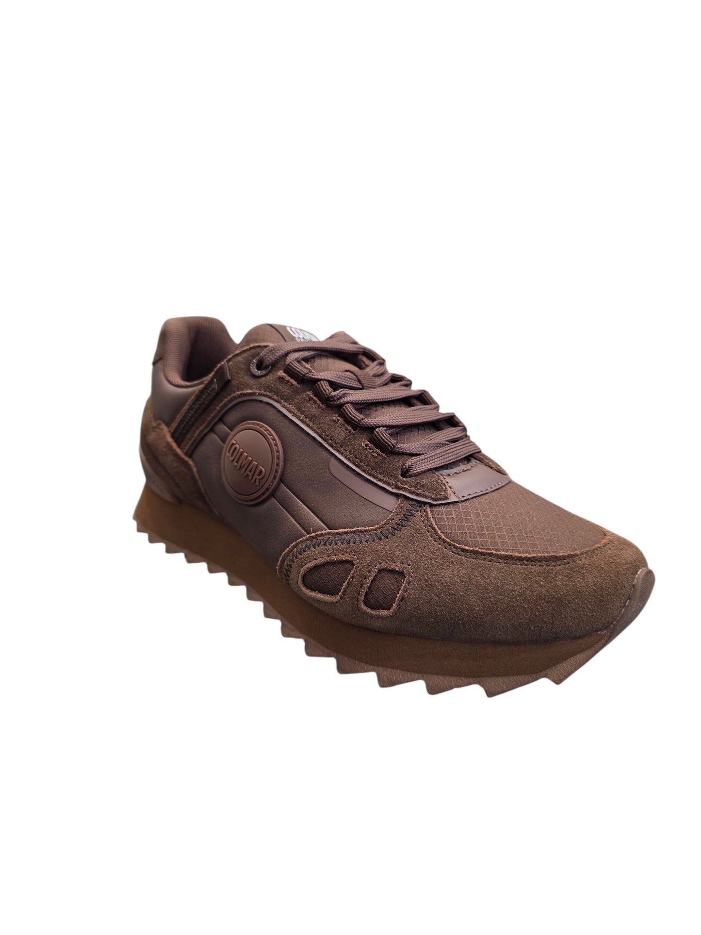 Scarpe Colmar Uomo Sneakers Travis Sport Rash Marrone 007