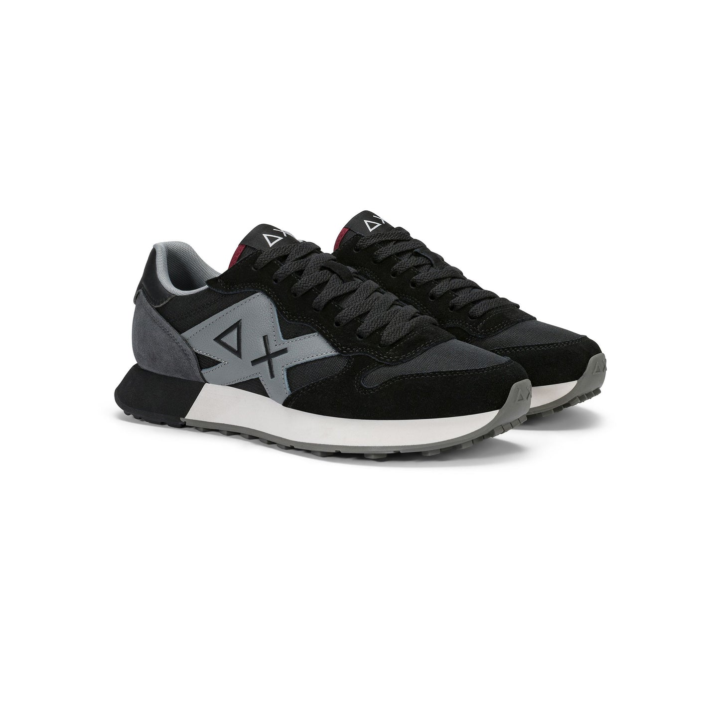 SUN 68 SCARPE Sneaker Jaki 2.0 Solid in nylon e suede Z46121