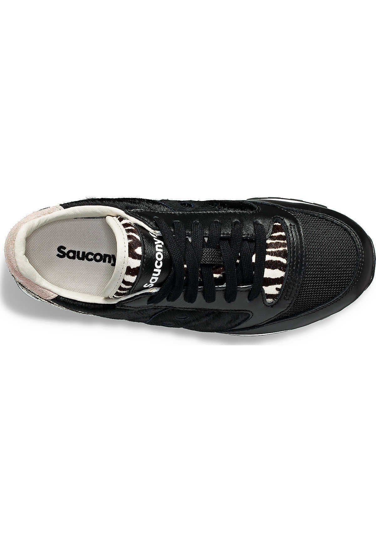 SCARPE SAUCONY JAZZ TRIPLE DONNA S60727-1 BLACK ZEBRA