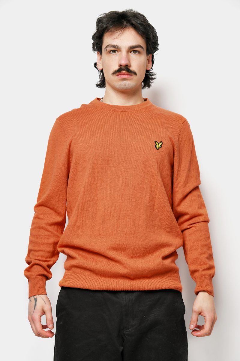 LYLE & SCOTT MAGLIONE GIROCOLLO LANA MERINO KN2110VC