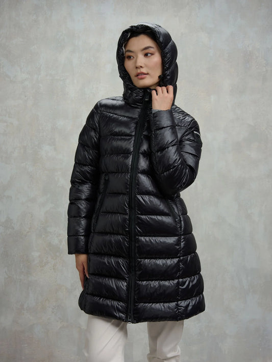 BLAUER GIUBBETTO LUNGO MICRO RIP ADELAIDE 25WBLDK02069-006648 NERO 999