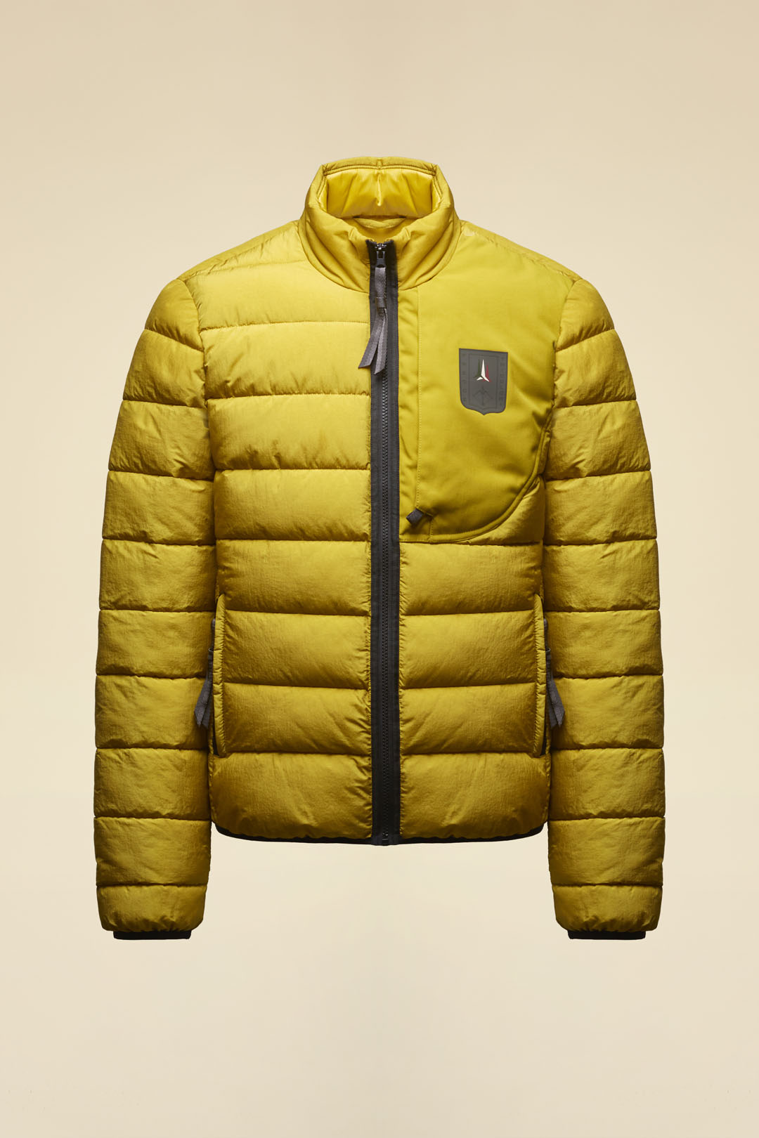 GIUBBINO IN NYLON CDRINKLE CANGIANTE AERONAUTICA MILITARE ARANCIO