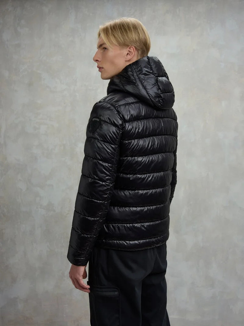 BLAUER GIUBBETTO UOMO IN NYLON ECO ADAMS 25WBLUC02079-A05958 NERO 999