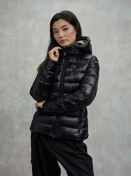 BLAUER GIUBBETTO A RIGHE CAROLL 25WBLDC02072-006648 NERO 999