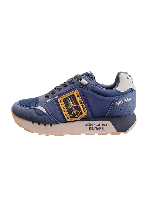 SCARPE AERONAUTICA MILITARE FRECCE TRICOLORI UOMO BLU