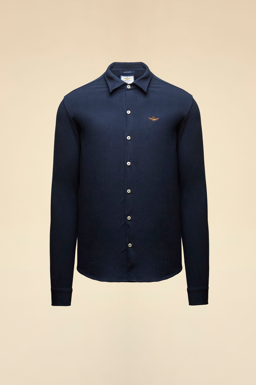 CAMICIA A MANICA LUNGA IN PIQUE' AERONAUTICA MILITARE