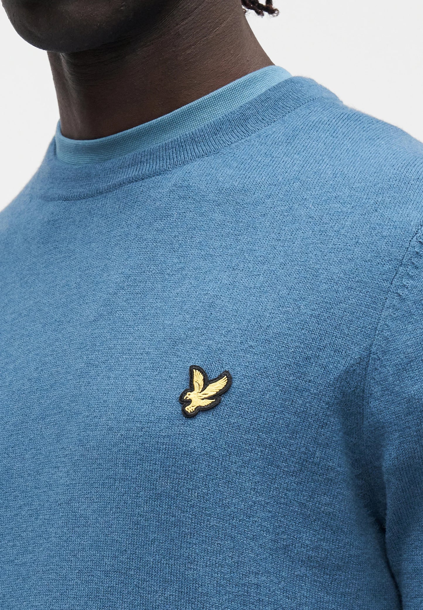 LYLE & SCOTT MAGLIONE GIROCOLLO LANA MERINO KN2110VC 602