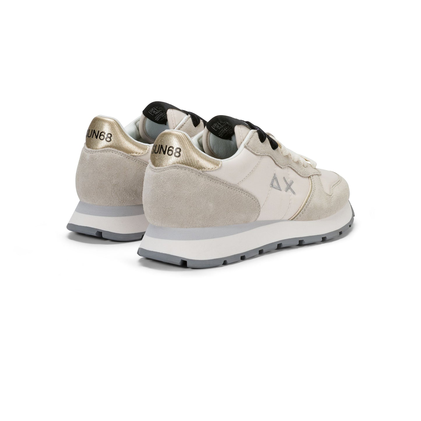 SUN 68 SCARPE Sneaker Ally Silver Gold Z46202