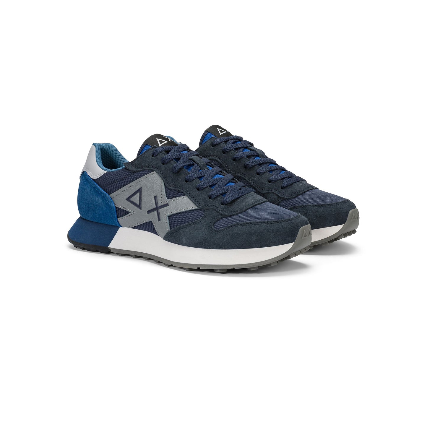 SUN 68 SCARPE Sneaker Jaki 2.0 Solid in nylon e suede Z46121