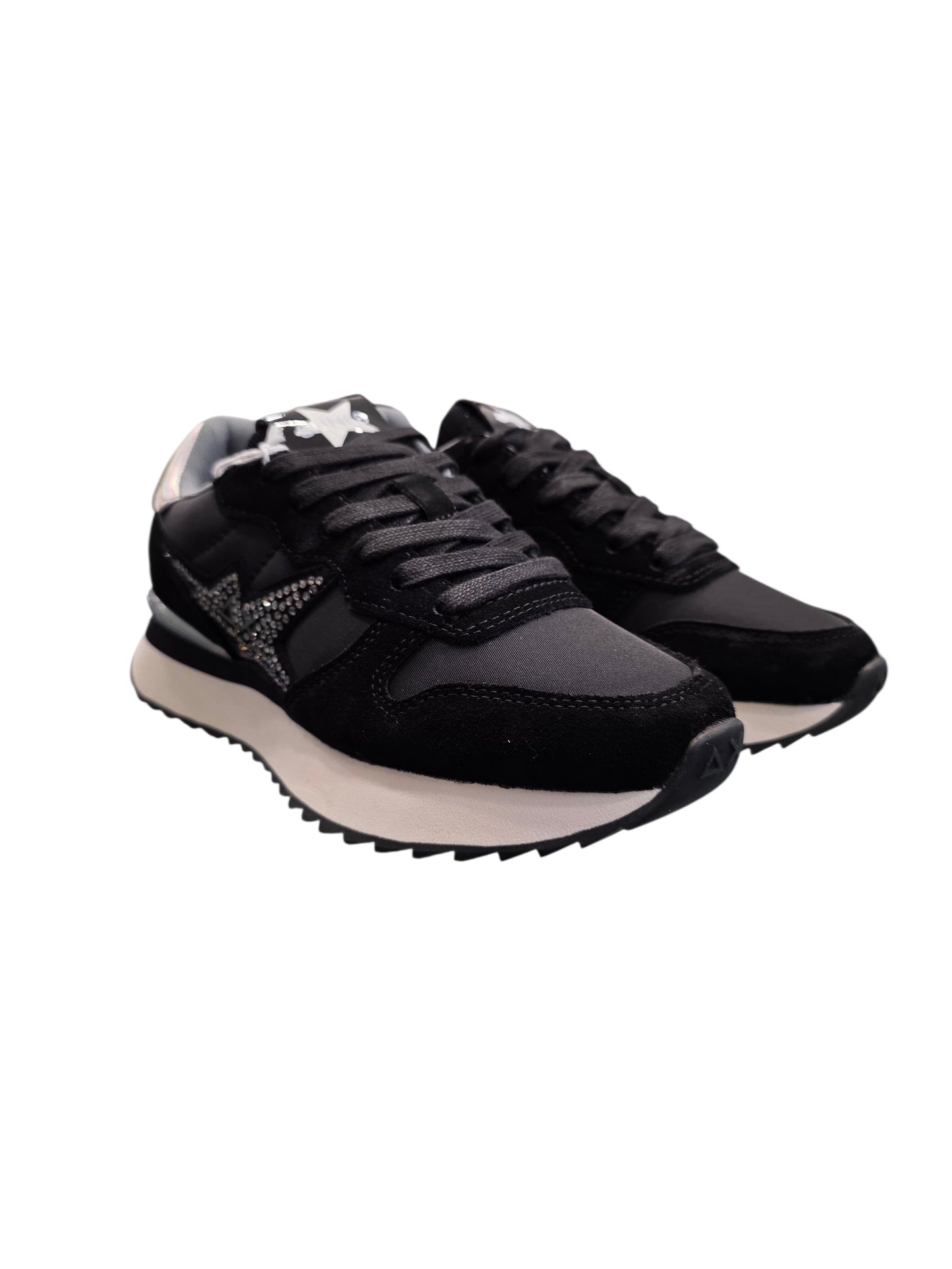 SUN 68 SCARPE Sneaker Stargirl Strass Logo Z46223