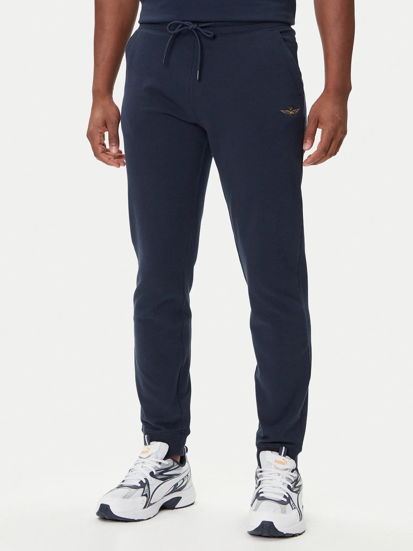 Aeronautica Militare Tuta con cappuccio removibile Blu Regular Fit