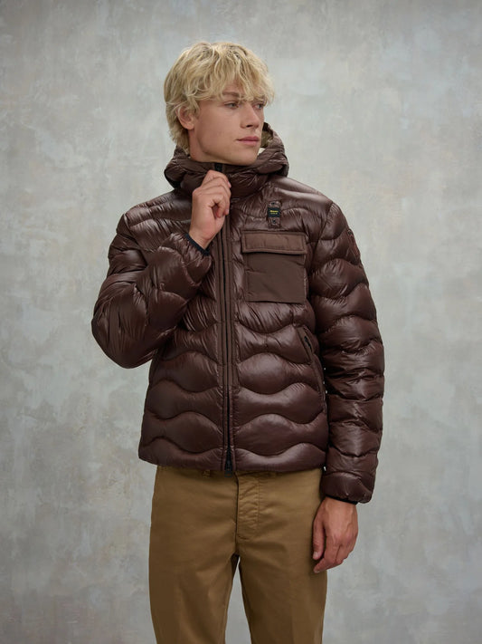 BLAUER GIUBBETTO CON TASCHINO BRYANT 25WBLUC02080-005958 CASTAGNA 365