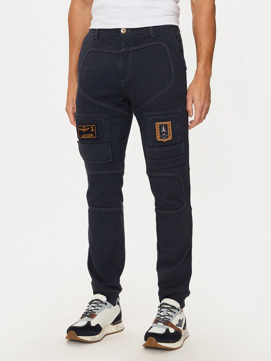 Pantalone AERONAUTICA MILITARE Anti-G in jersey di cotone