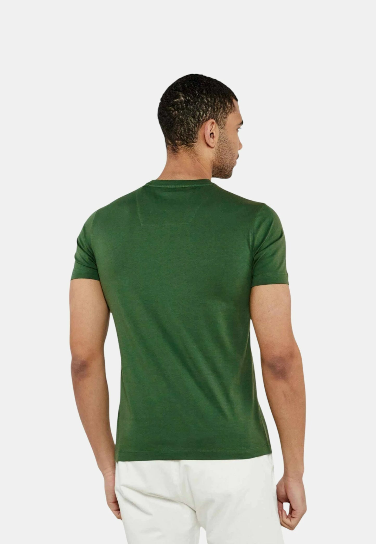 T-SHIRT UOMO AERONAUTICA MILITARE BASIC MEZZA MANICA VERDE