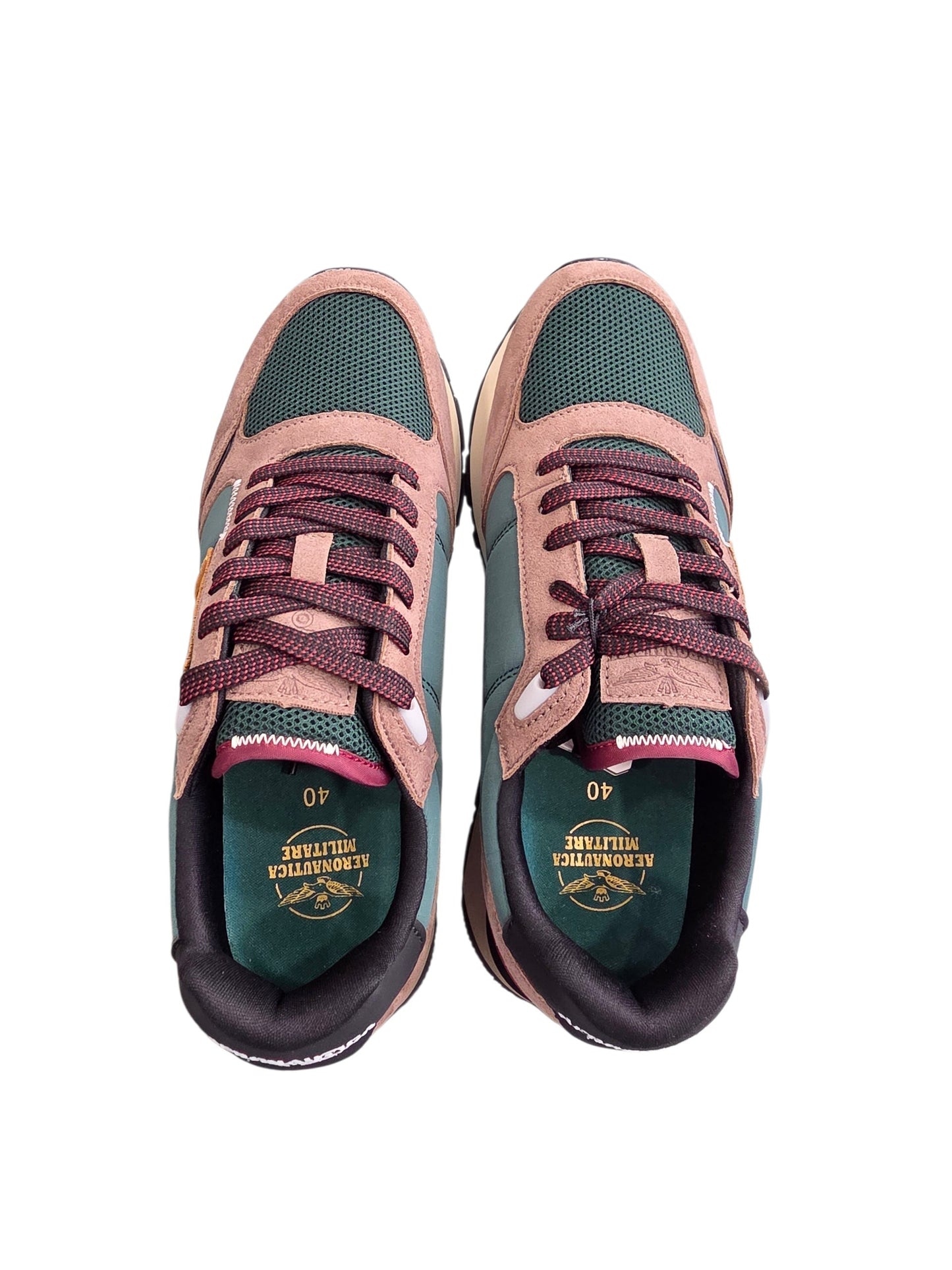 SCARPE UOMO AERONAUTICA MILITARE SNEAKERS FRECCE TRICOLORI 262SC0292UCT04394