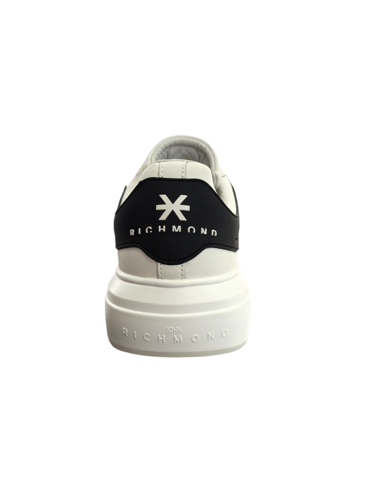 RICHMOND SCARPE SNEAKERS UOMO IN PELLE LOGO JOHN RICHMOND BIANCO