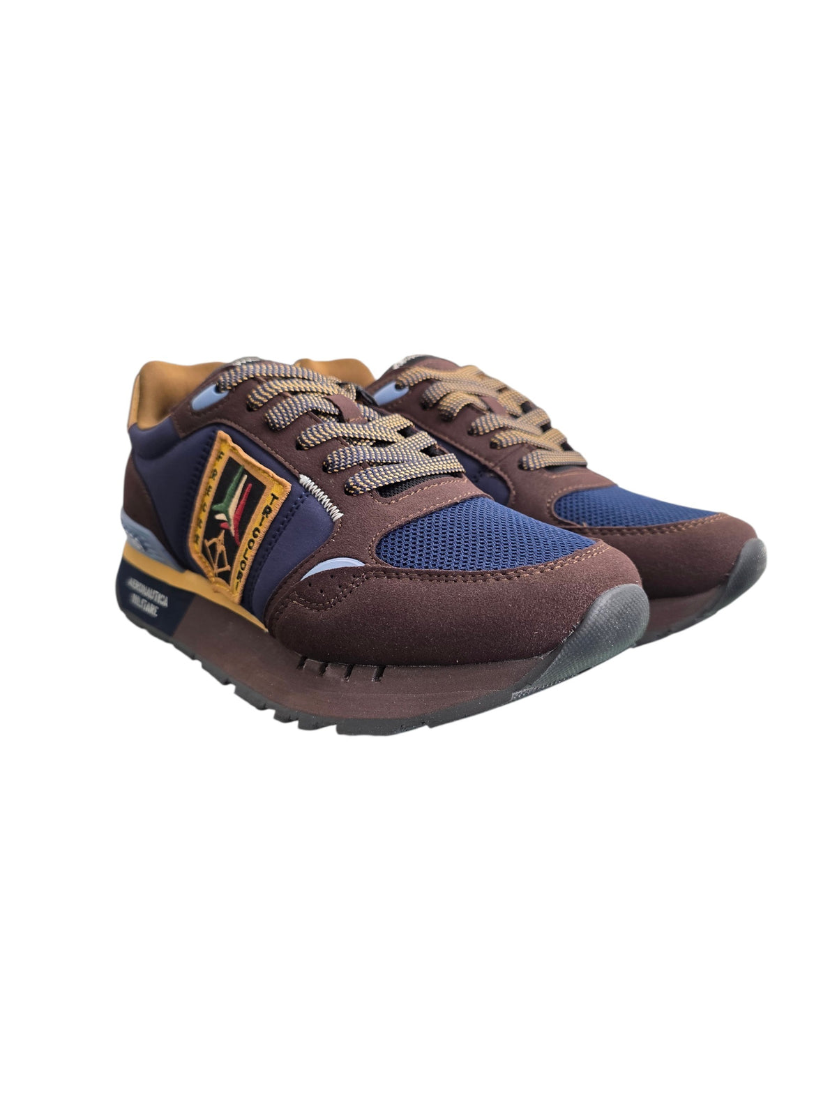SCARPE UOMO AERONAUTICA MILITARE SNEAKERS FRECCE TRICOLORI 262SC0292UCT04394
