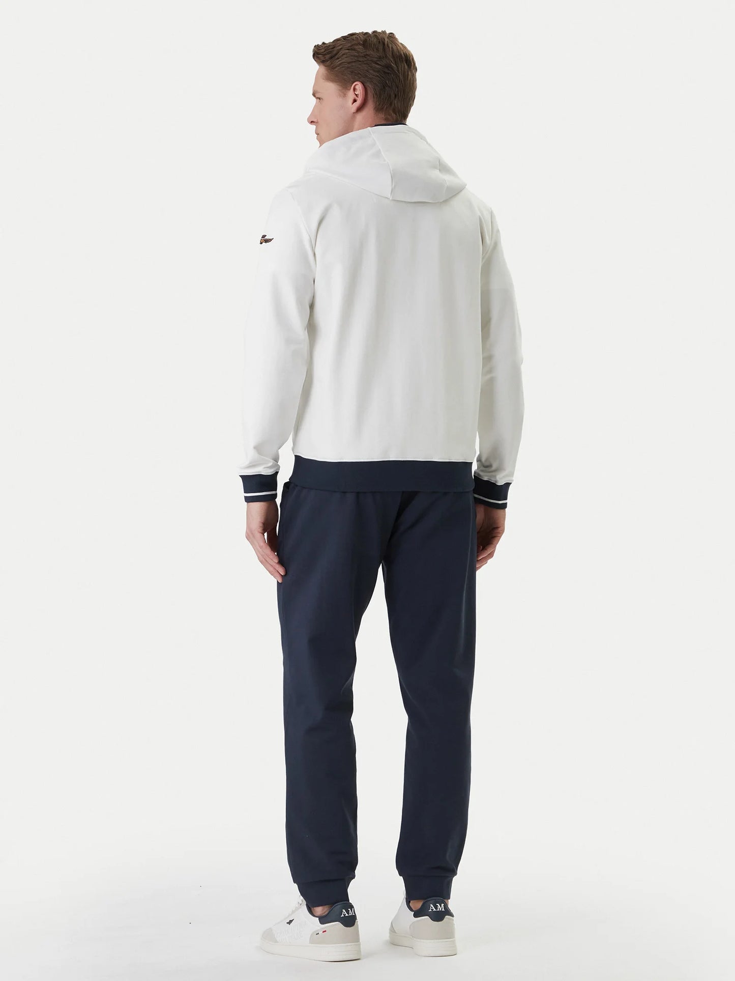 TUTA UOMO AERONAUTICA MILITARE 261TF0115UF00674 BIANCO BLU