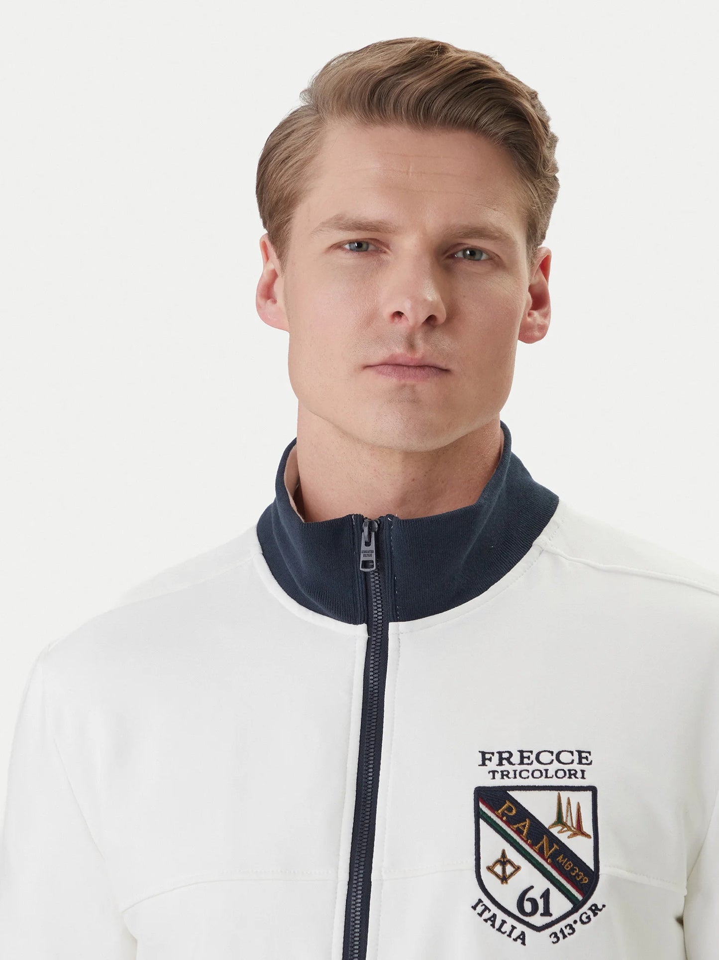 TUTA UOMO AERONAUTICA MILITARE 261TF0115UF00674 BIANCO BLU