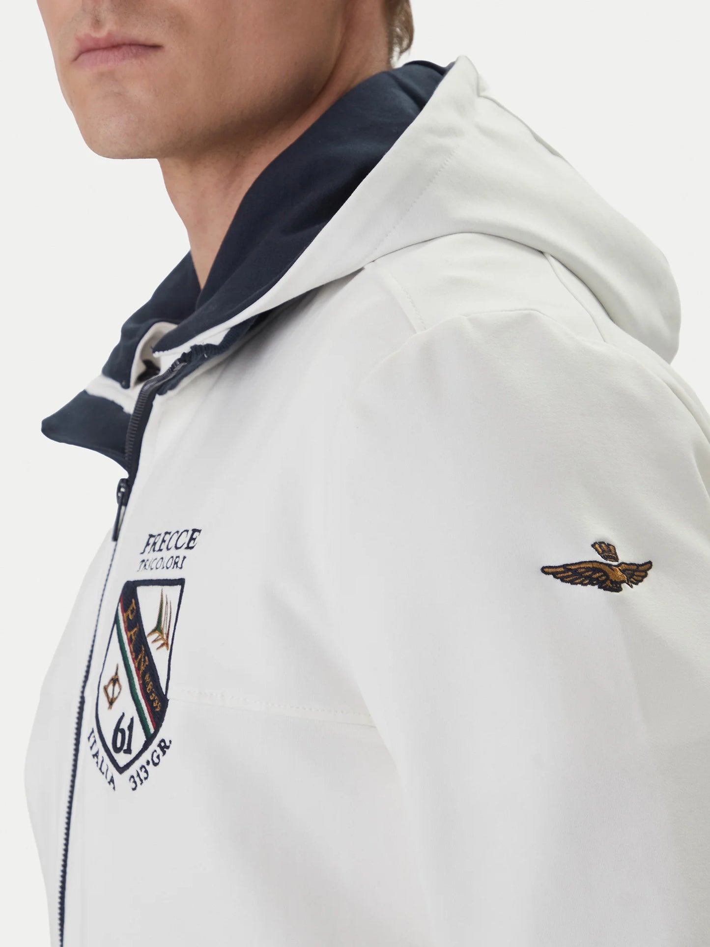 TUTA UOMO AERONAUTICA MILITARE 261TF0115UF00674 BIANCO BLU