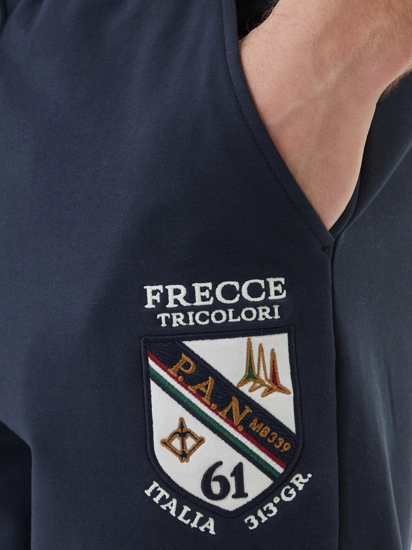 TUTA UOMO AERONAUTICA MILITARE 261TF0115UF00674 BIANCO BLU
