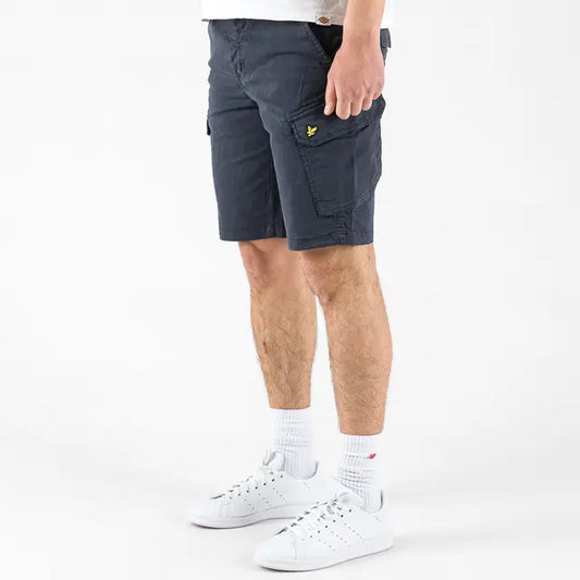 BERMUDA LYLE & SCOTT WEMBLAY CARGO SHORT BLU NAVY