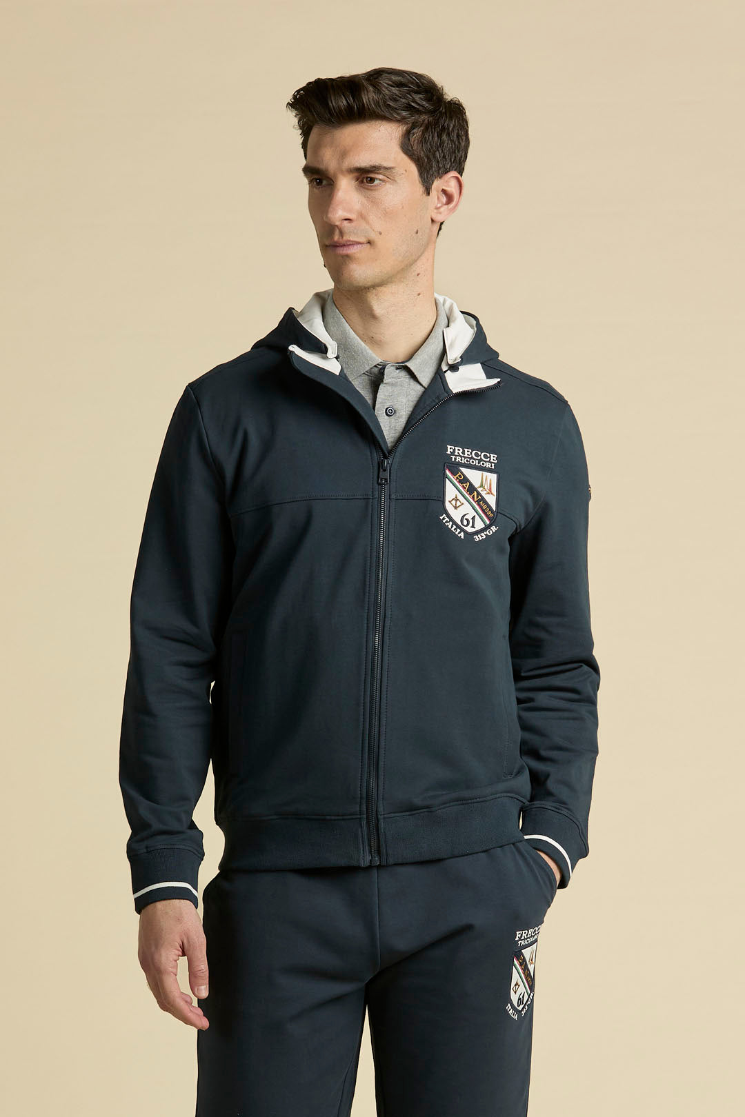 TUTA UOMO AERONAUTICA MILITARE 261TF0115UF00674 BLU