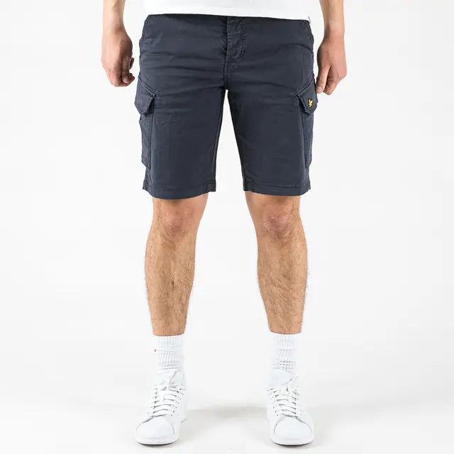BERMUDA LYLE & SCOTT WEMBLAY CARGO SHORT BLU NAVY