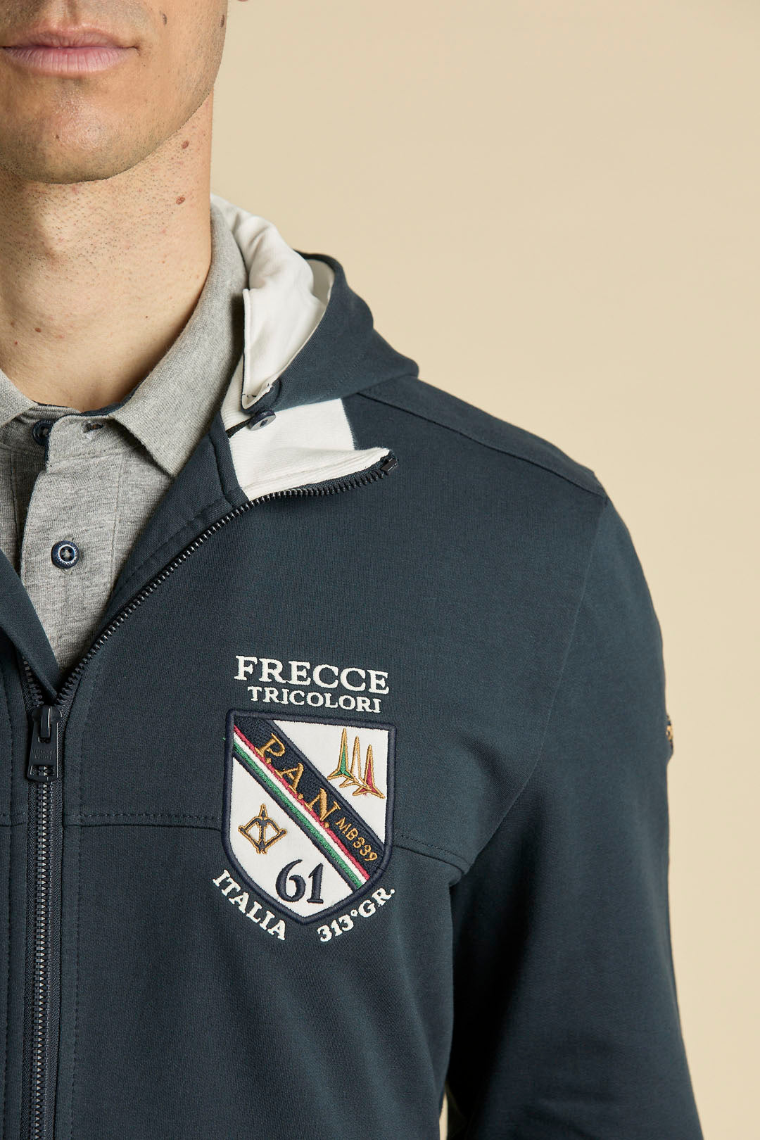 TUTA UOMO AERONAUTICA MILITARE 261TF0115UF00674 BLU