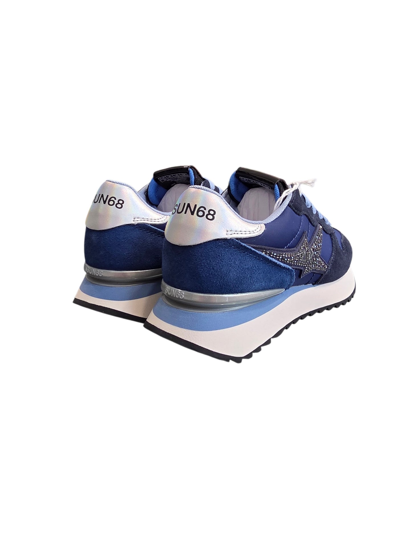 SUN 68 SCARPE Sneaker Stargirl Strass Logo Z46223