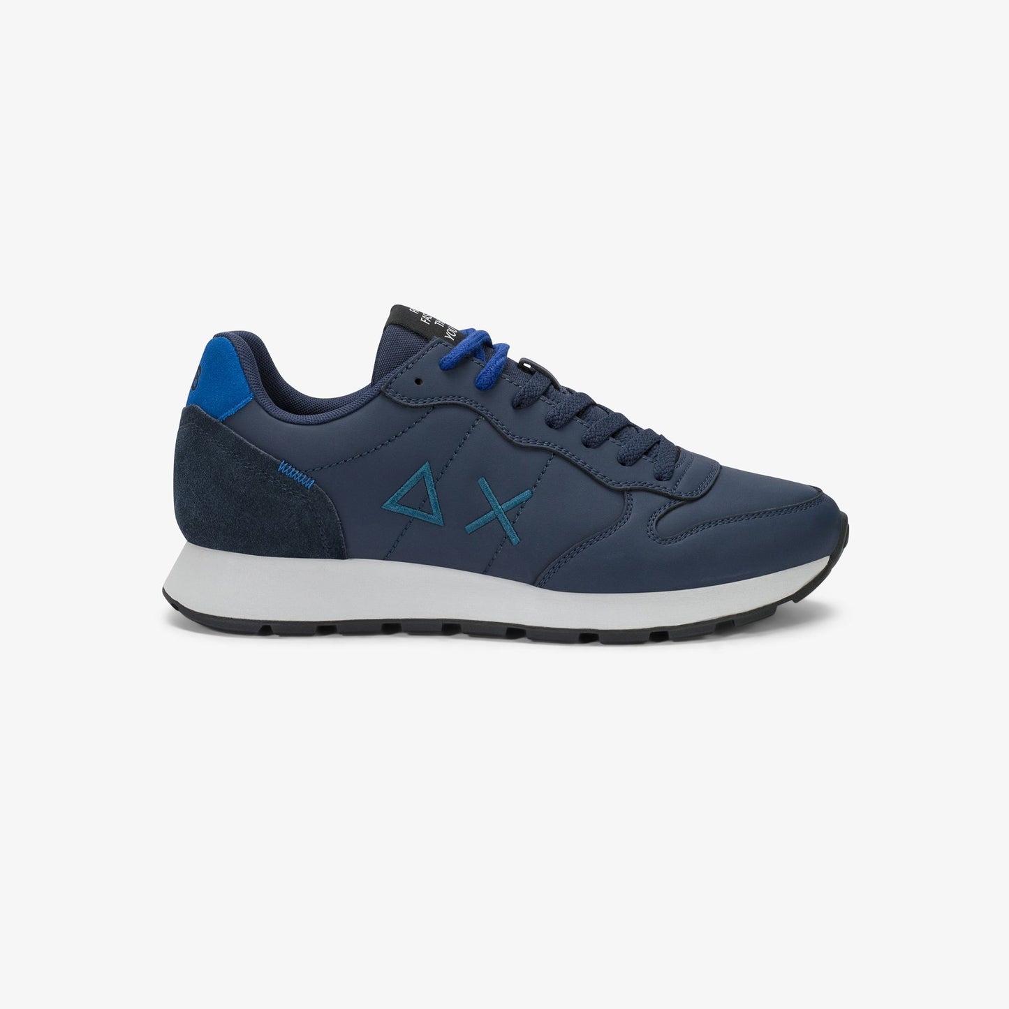 SUN 68 SCARPE Sneaker Tom Classic in pelle navy blue Z46103