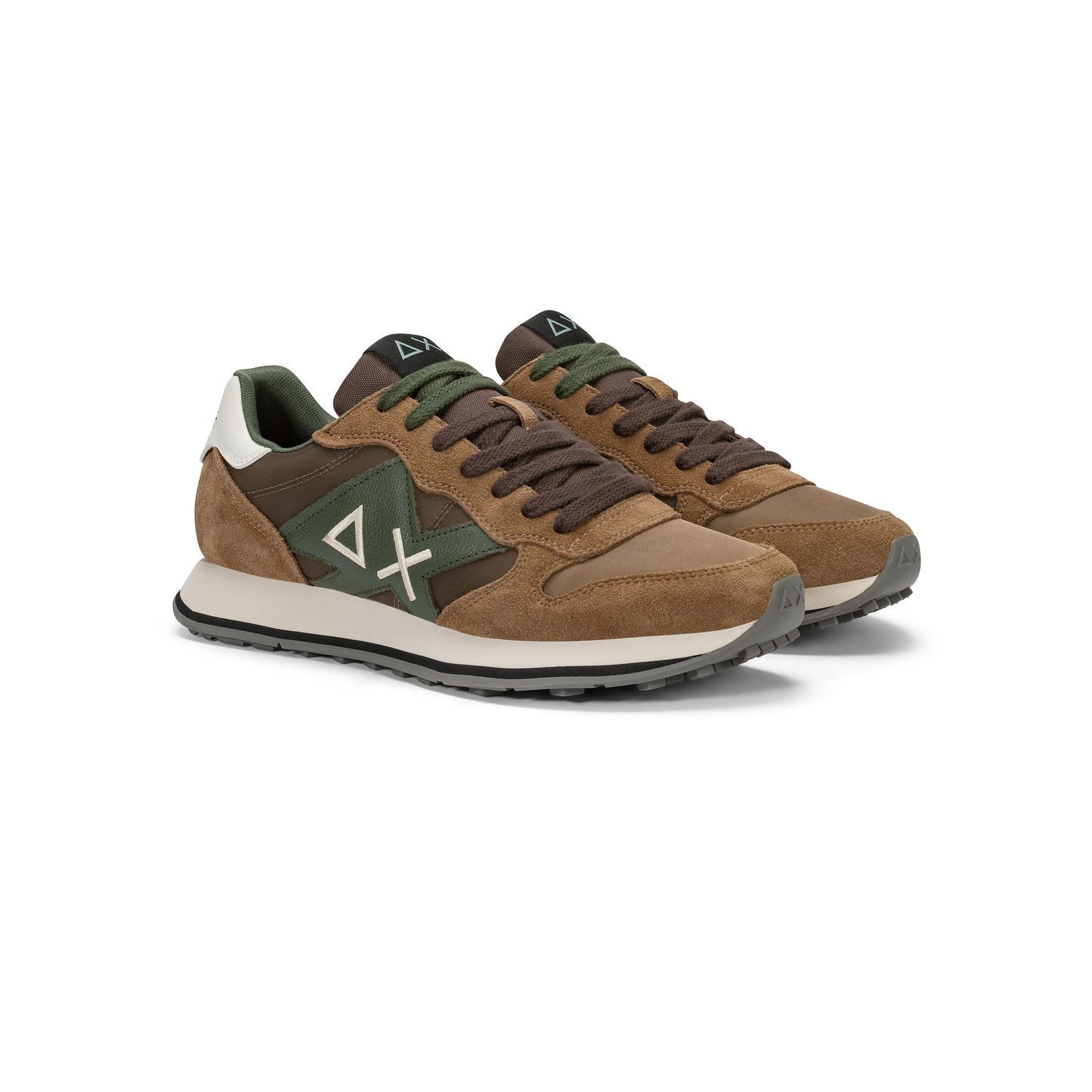 SUN 68 SCARPE Sneaker Jaki 2.0 Solid in nylon e suede Z46122