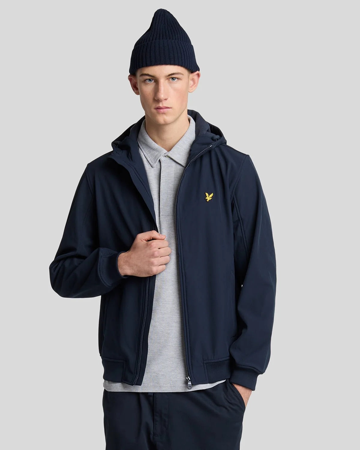 LYLE & SCOTT GIACCA SOFTSHELL FODERATA IN PILE  JK2110V