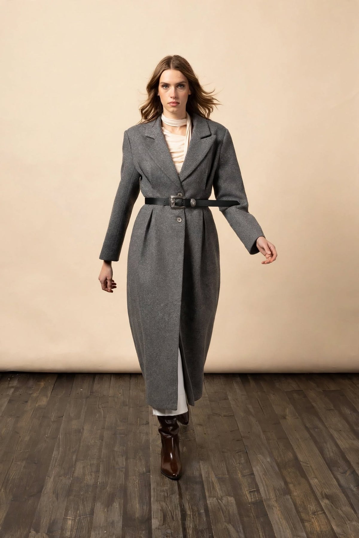AN AIM SLIM COAT Q0095