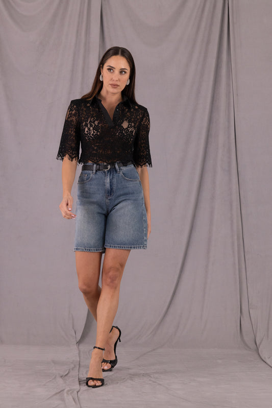 BERMUDA DENIM AN AIM J0042