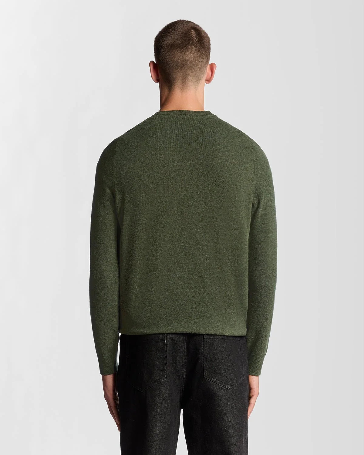 LYLE & SCOTT MAGLIONE GIROCOLLO LANA D'AGNELLO KN2110AVC X937