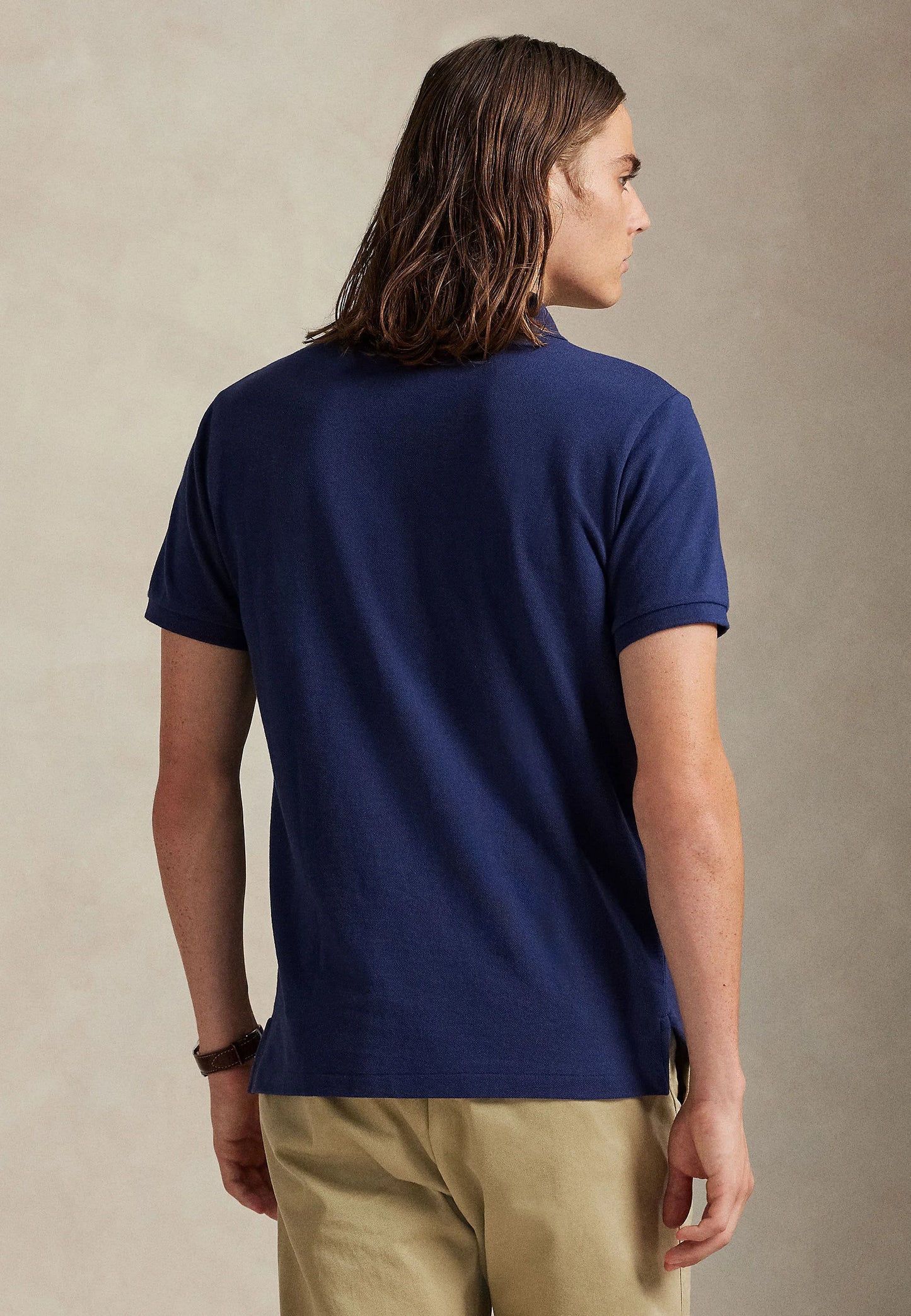 RALPH LAUREN POLO IN PIQUE' SLIM-FIT