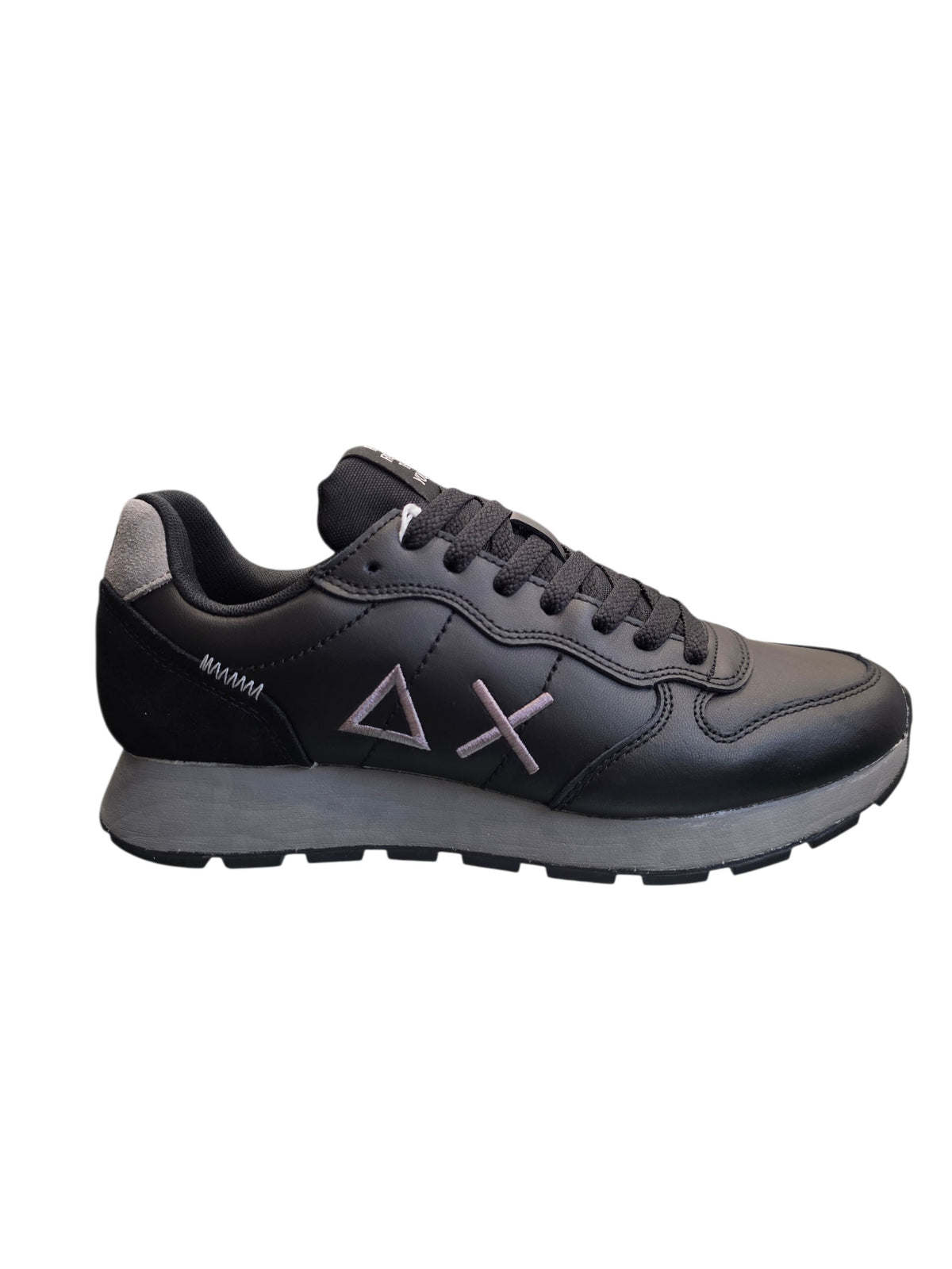SUN 68 SCARPE Sneaker Tom Classic in pelle nero Z46103